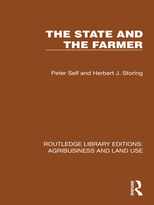 cover image of The State and the Farmer